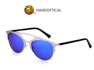 Aviator women metal sunglass9849